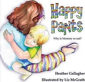 Cover of a book showing a small boy hugging his mother